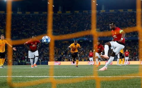 Paul Pogba Young boys penalty - Credit: Reuters