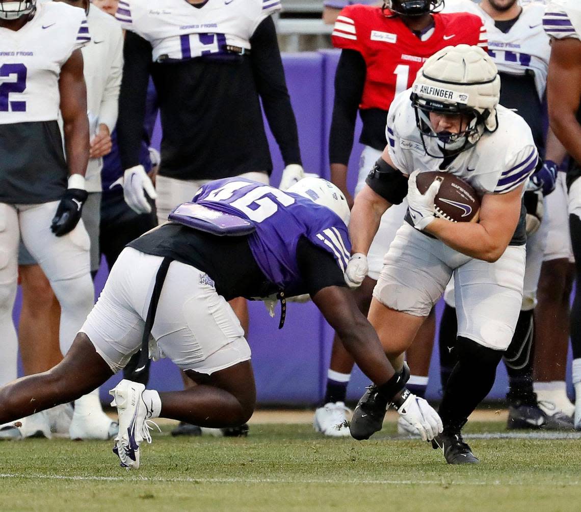 Receiver, QBs and big plays highlight TCU’s spring football game. Here