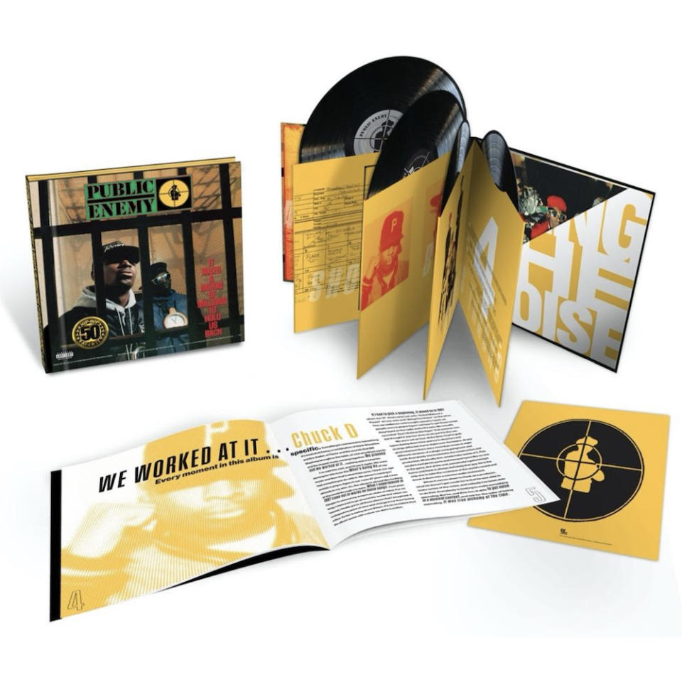 Public Enemy It Takes a Nation of Millions to Hold Us Back vinyl reissue 35th anniversary edition hip hop 50 preorder chuck d flavor flav record lp questlove