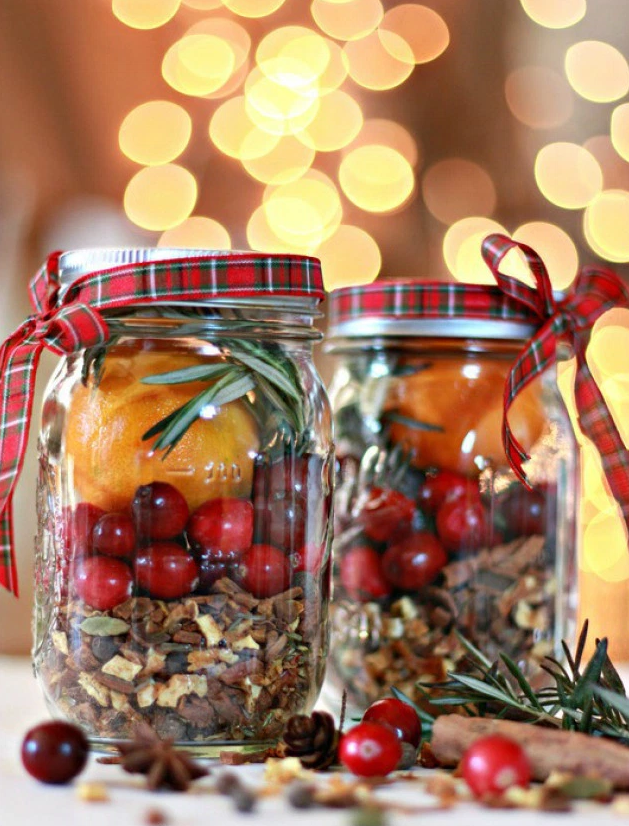 22) Christmas Memories In a Jar