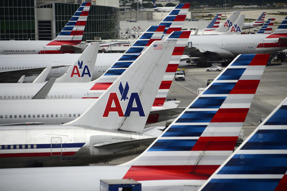 American Airlines warned of the impact of Brexit: Getty/AFP