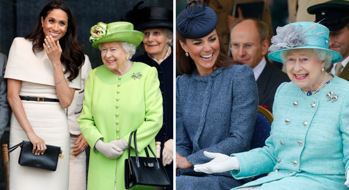 How the Queen supported Meghan and Kate
