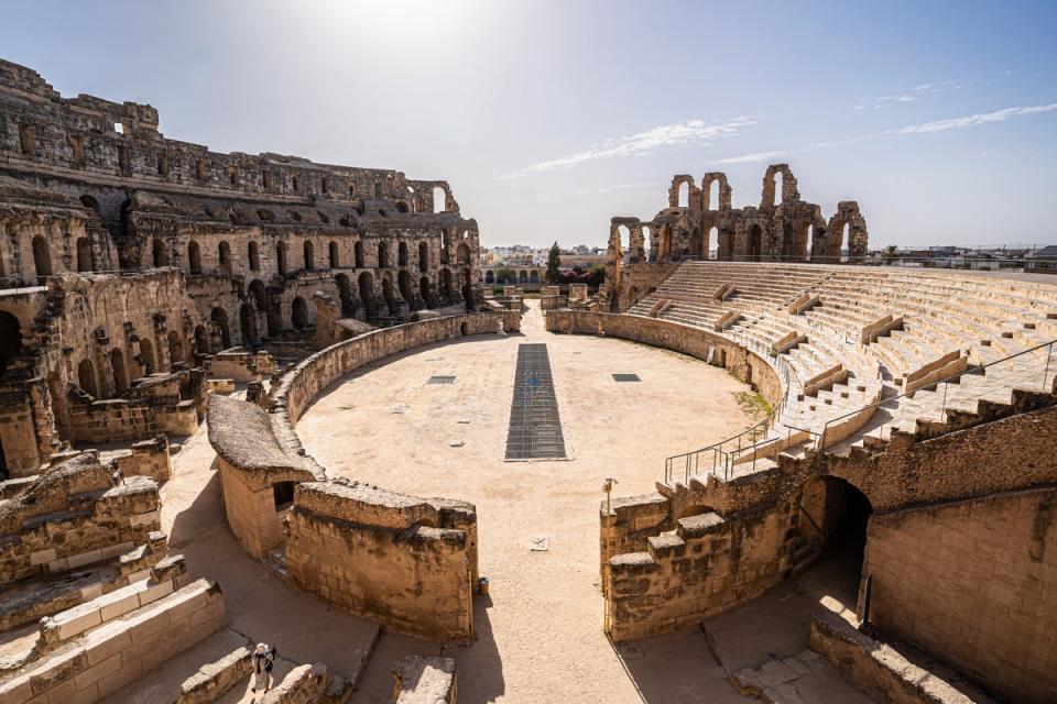 El Jem has survived countless earthquakes and conflicts over the centuries (Richard Collett)