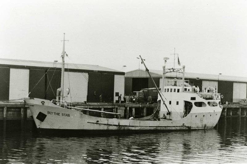 The MV Blythe Star before its sinking. / Credit: Queen Victoria Museum via AUCHD