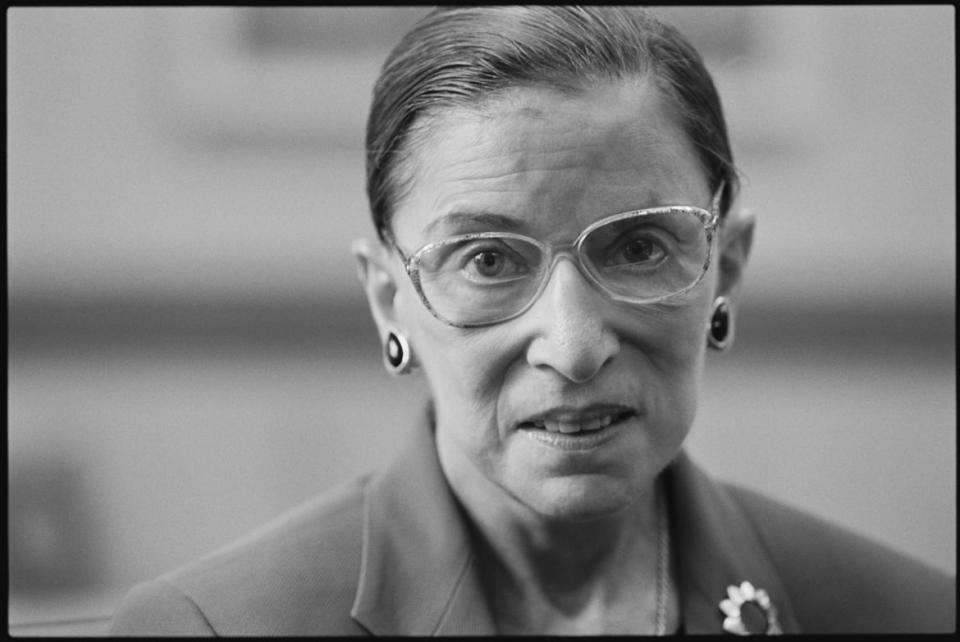 <div class="inline-image__caption"><p>“My mother told me two things constantly. One was to be a lady, and the other was to be independent.”—Ruth Bader Ginsburg</p></div> <div class="inline-image__credit">David Hume Kennerly/Getty</div>