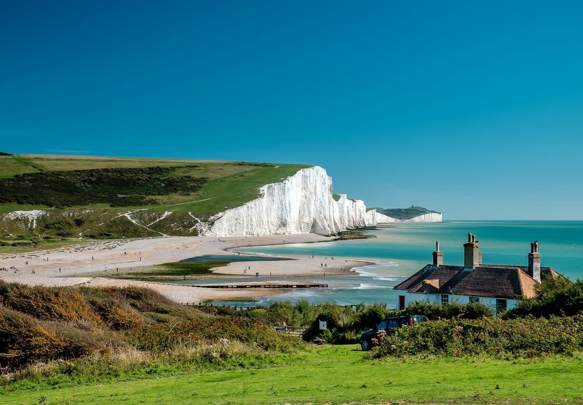 The Seven Sisters Cliffs are part of the South Downs Way route (Getty Images/iStockphoto)