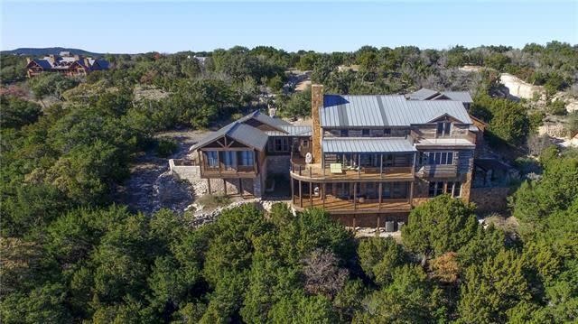 This lakeside cabin in Texas is massive