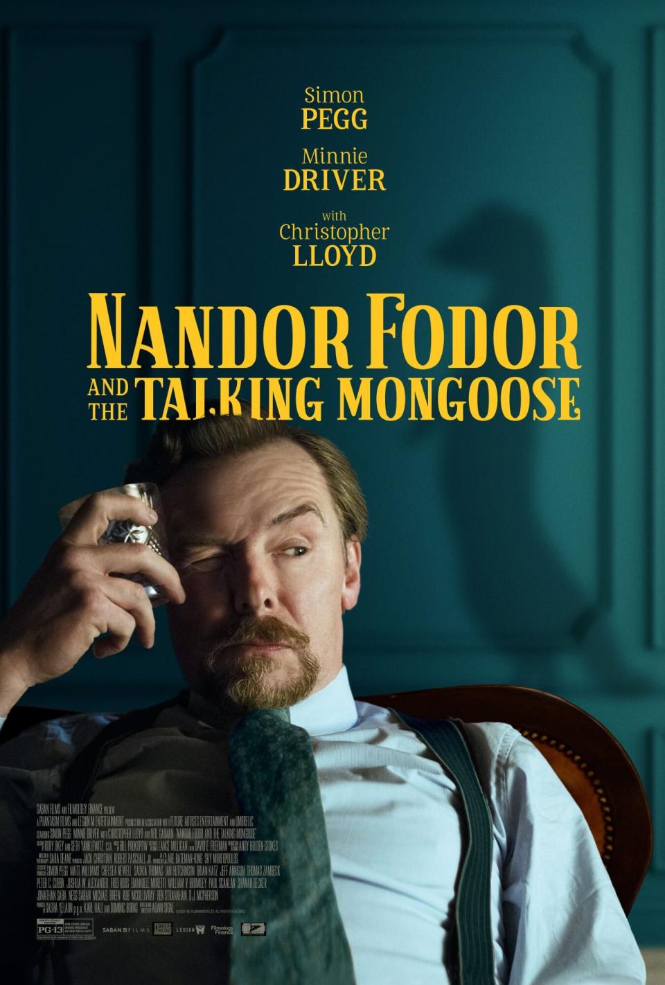 Simon Pegg investigates a Neil Gaimanvoiced mongoose in Nandor Fodor