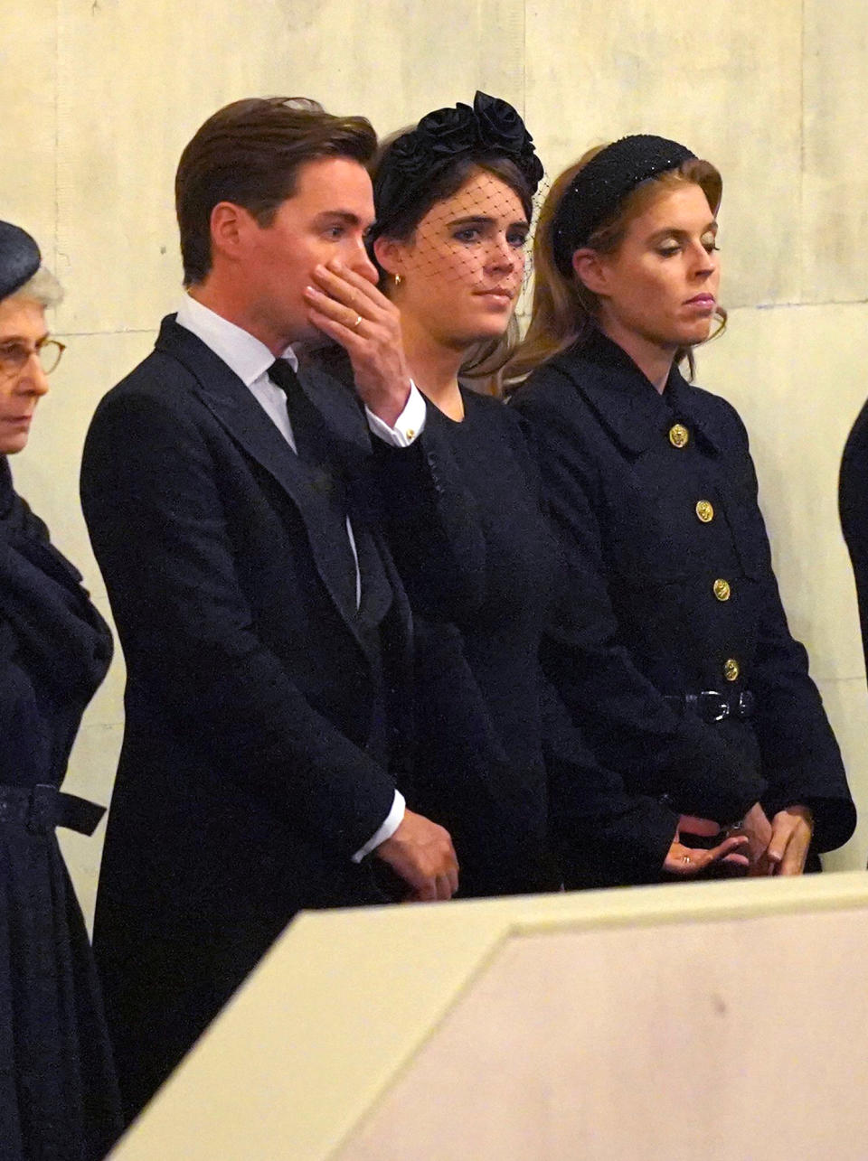 Every Emotional Photo of the Queen's Children Guarding Her Coffin