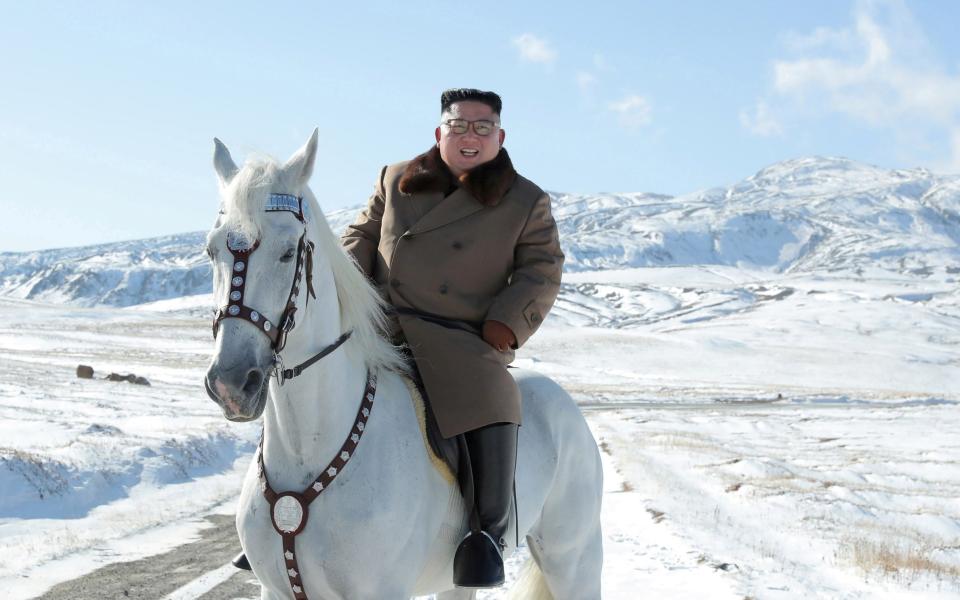 North Korean leader Kim Jong-un - KCNA