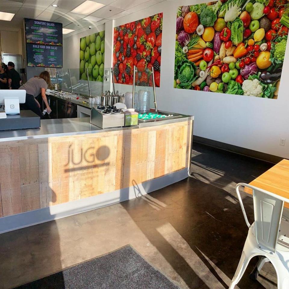 Jugo Salad & Juice Bar is keeping its Clovis location open, selling salads and juices. Its two other locations have closed.