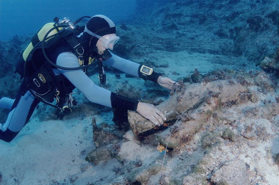 There are more historical artifacts in the oceans than anywhere else.