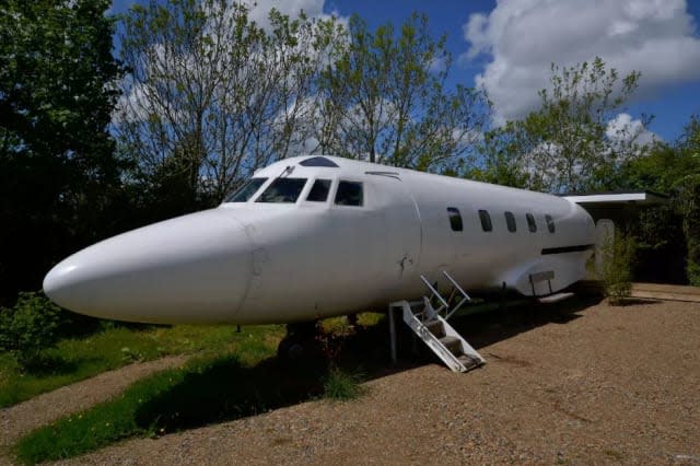 Private jet listed on Airbnb