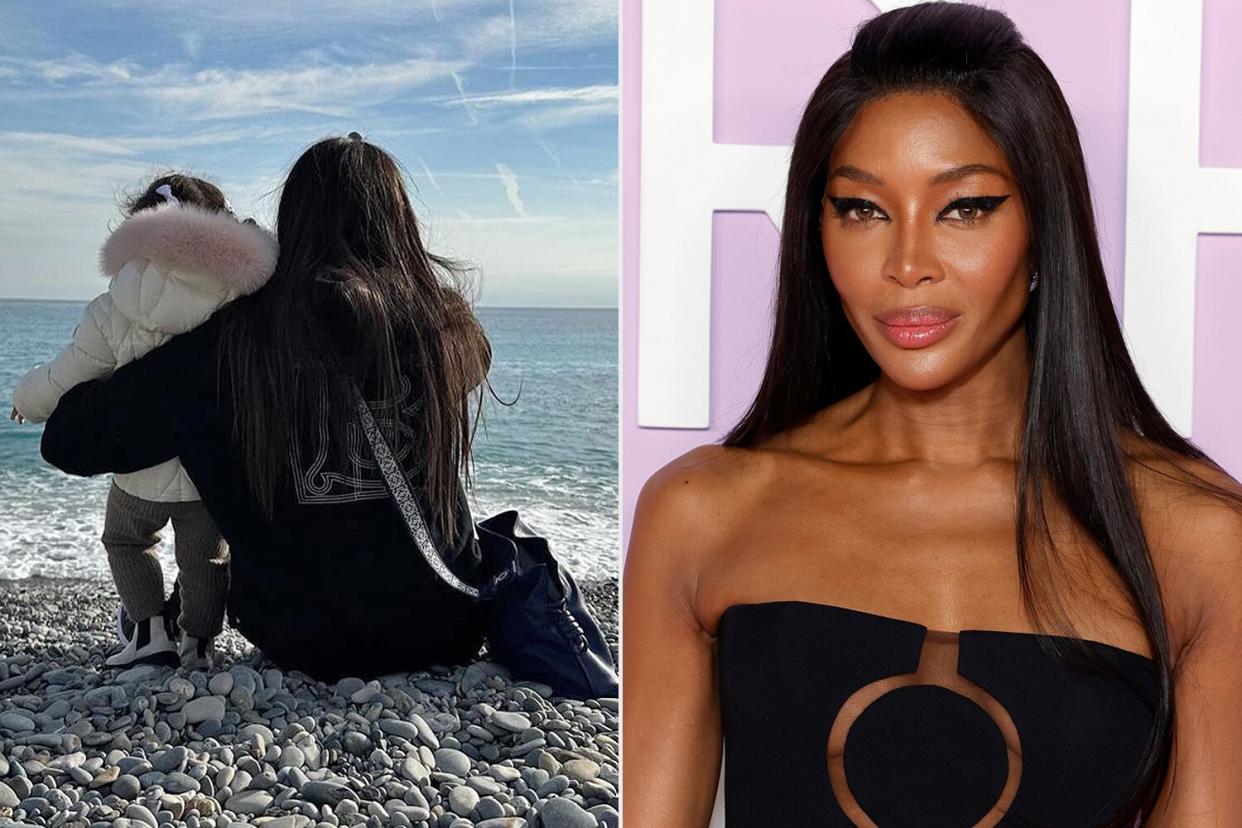 Naomi Campbell Celebrates UK Mother's Day with Rare Photos Alongside Her Daughter