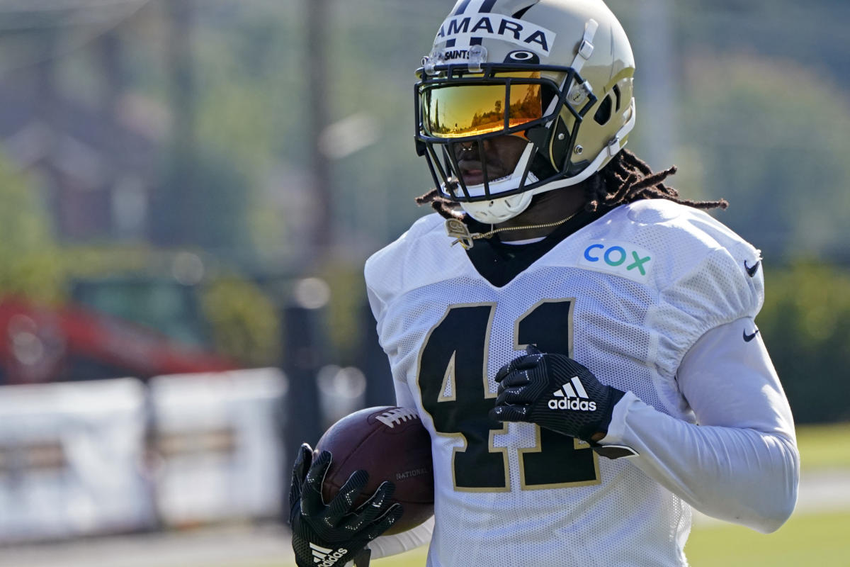 Saints RB Alvin Kamara 'not concerned with contract talks'