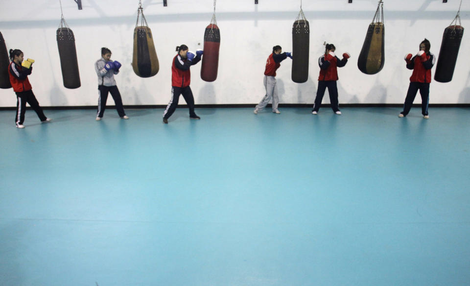 Women's boxing