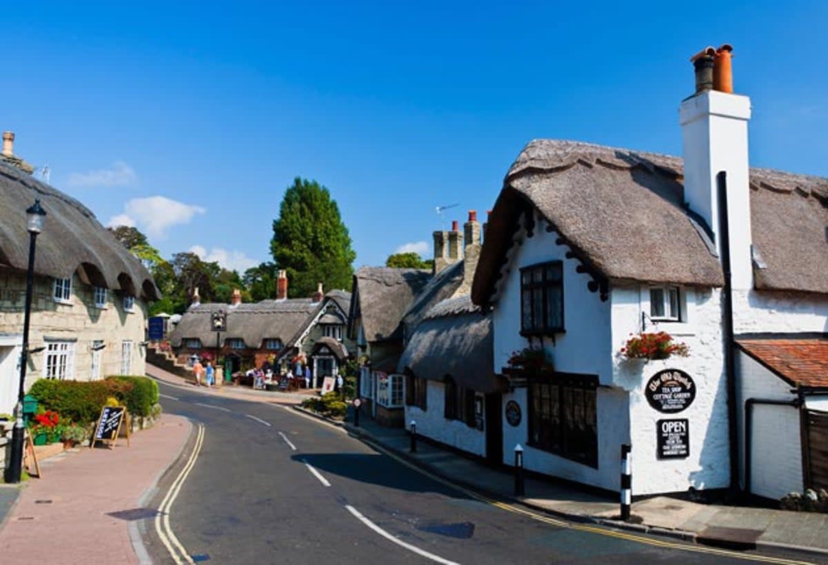 Blue sky thinking: Shanklin Old Village enjoys the most UK sunshine  (Alamy)