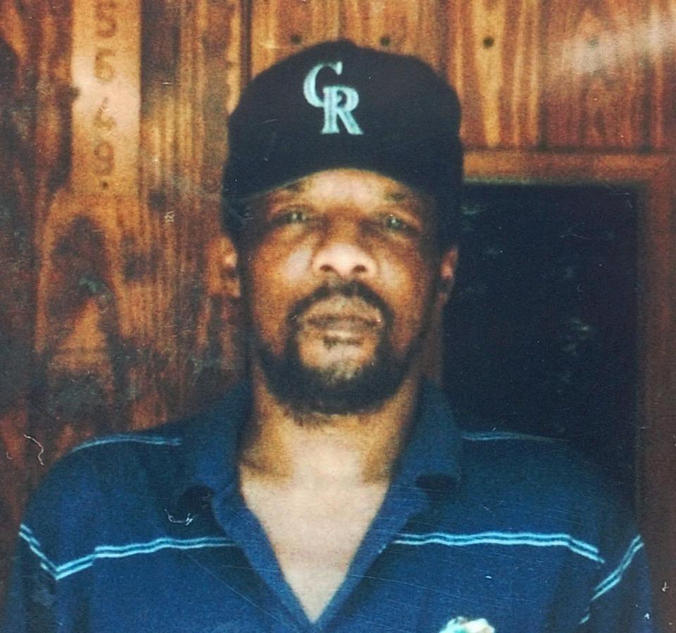 James Byrd Jr., shown in this 1997 family photo, was tied to a truck and dragged to his death along a rural East Texas road early Sunday, June 7, 1998, near Jasper, Texas. Three white men were  charged Tuesday, June 9, 1998 with first degree murder in his death. (AP Photo/Byrd Family Photo) ORG XMIT: XJAS102