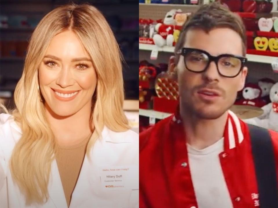 hilary duff matthew koma winnetka bowling league cvs video