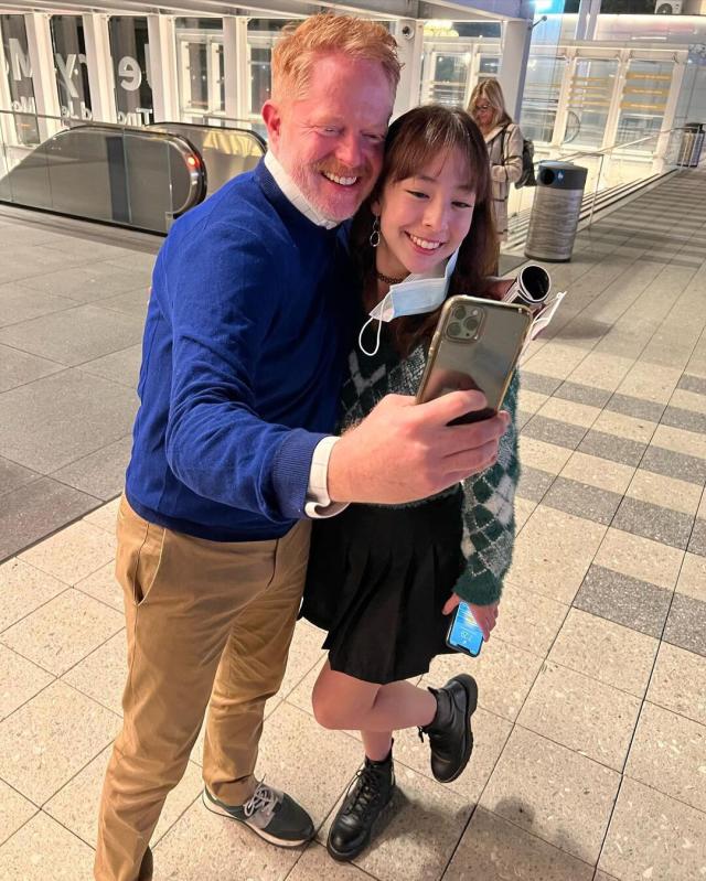 Modern Family Reunion! Jesse Tyler Ferguson, Aubrey Anderson-Emmons Have  'Father-Daughter' Outing