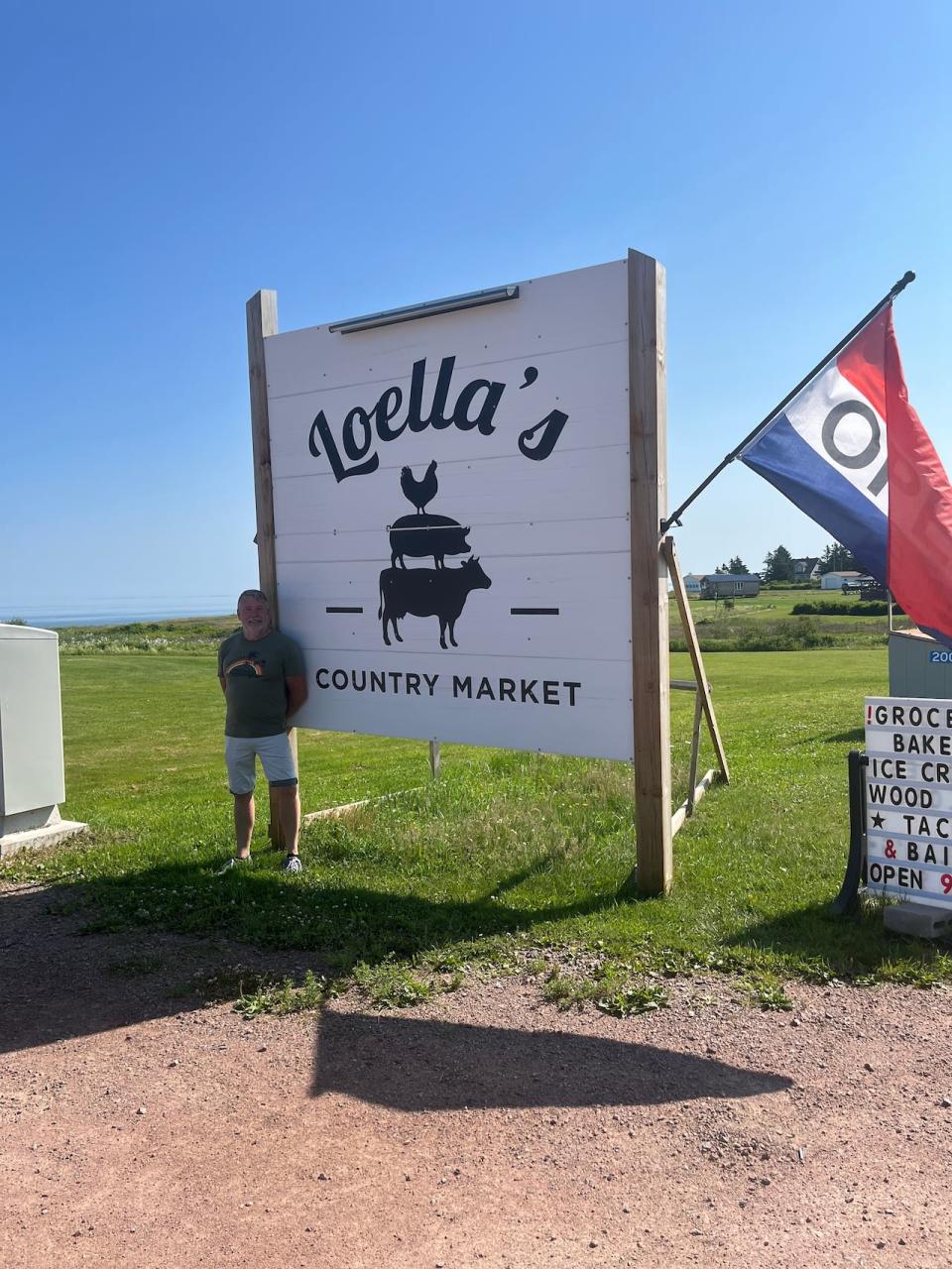 Stephen Robb, who owns Luella's Country Market in Little Shemogue, is a member of a group of locals who are calling on the provincial government to fix the highway.