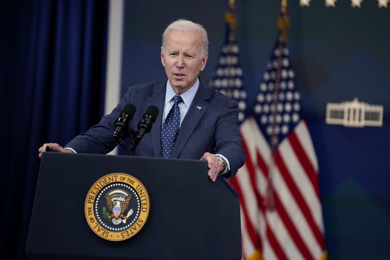 El informe concluyó que Biden está "apto" para gobernar. (AP Foto/Evan Vucci)