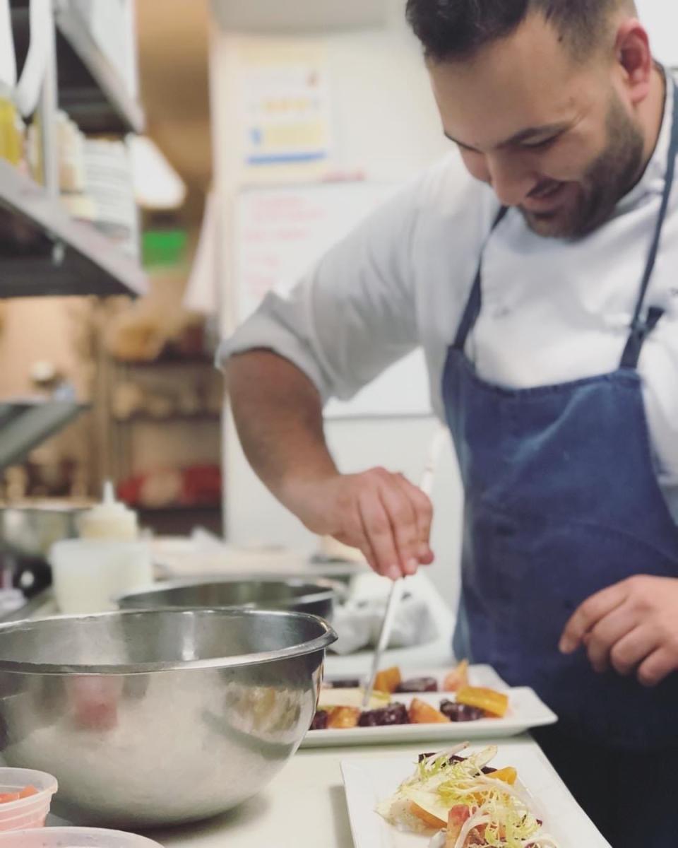 Mitch Mauricio, a Fall River native and executive chef at the Agawam Hunt in Rhode Island, will be hosting a dinner of elevated Portuguese feast fare at the Police Athletic League on Thursday, May 12, as part of the Table for Many series at the 2022 Fabric Arts Festival.