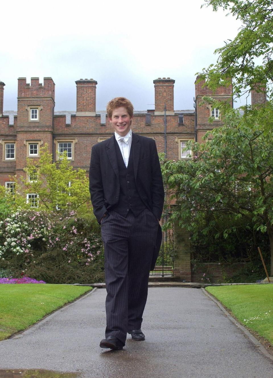 prince harry, the younger son of the pri