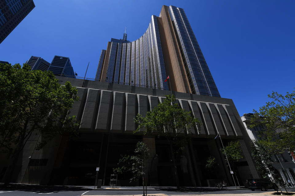 The worker who tested positive works at. the Grand Hyatt Melbourne in Melbourne. Source: AAP