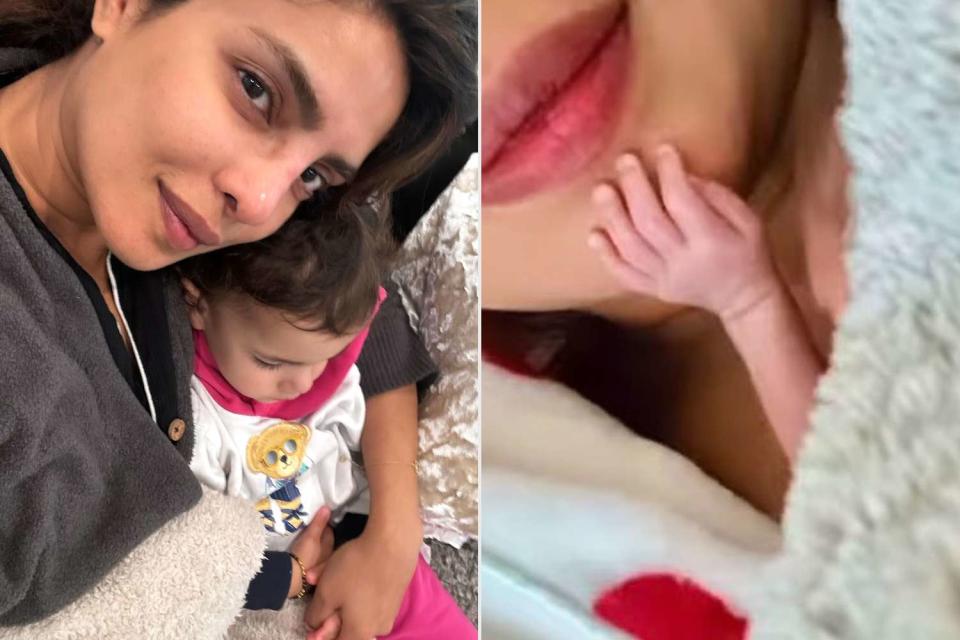 <p>Priyanka Chopra/Instagram</p> Priyanka Chopra Jonas and daughter Malti Marie