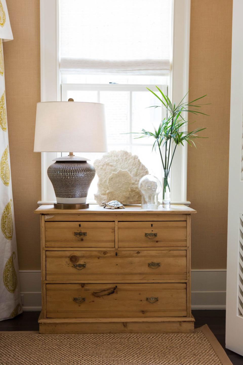 Textural Walls and Dresser