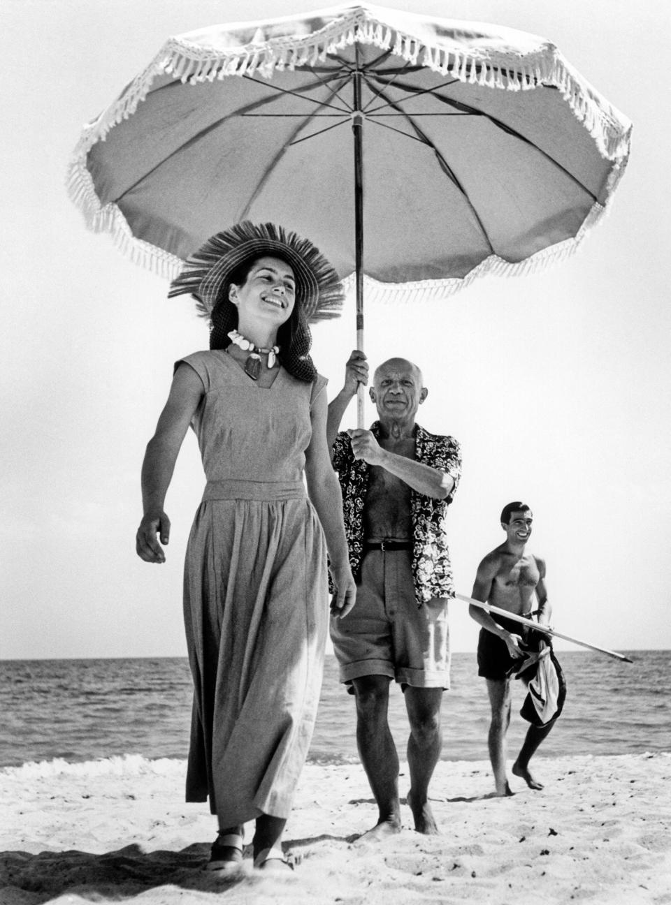 Françoise Gilot and Picasso in 1948 - Robert Capa/Magnum Photos/Avalon