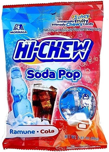So, apparently, Hi-Chew was created to be an edible chewing gum since it's taboo to take food out of your mouth in Japan. There are almost 200 flavors available in Japan and a little more than 20 in the US.(You can try six packs of Hi-Chew from Amazon for $16.90.)