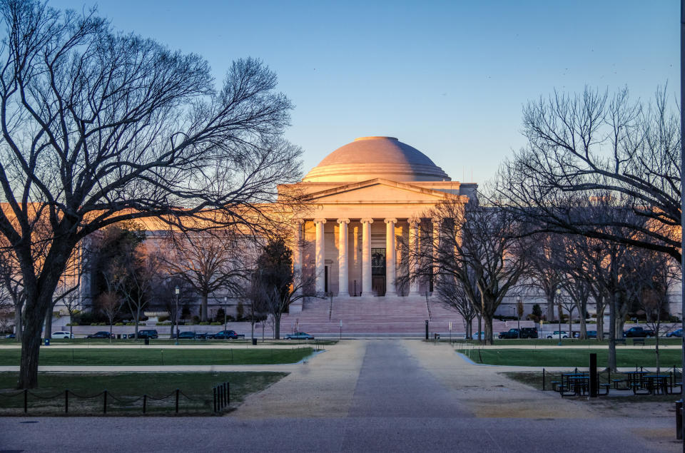 The National Gallery of Art in Washington D.C.