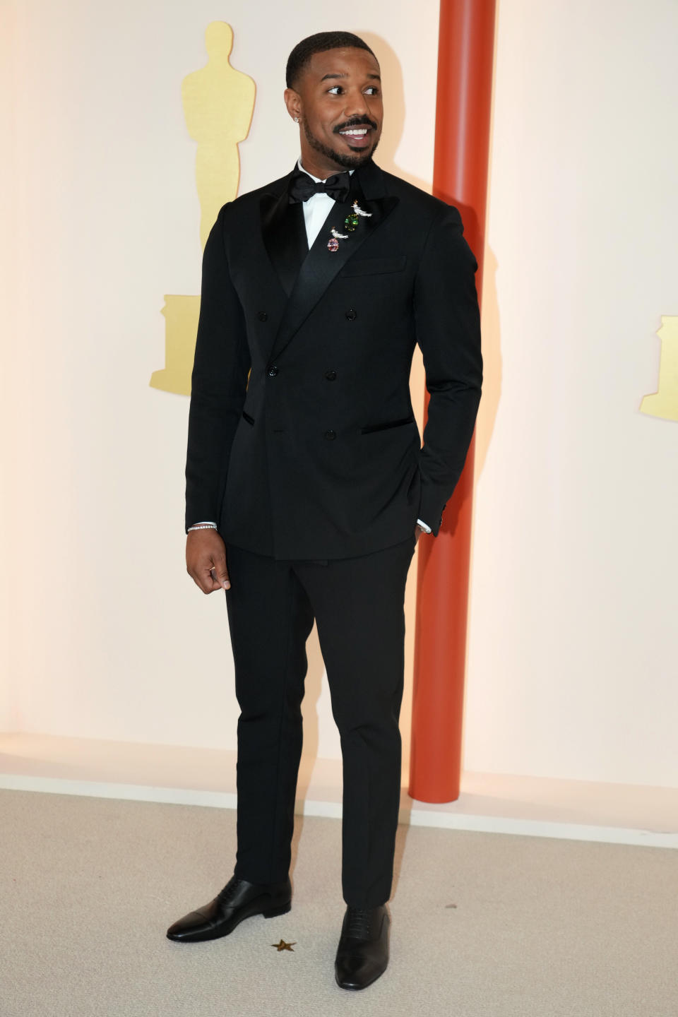 HOLLYWOOD, CALIFORNIA - MARCH 12: Michael B. Jordan attends the 95th Annual Academy Awards on March 12, 2023 in Hollywood, California. (Photo by Jeff Kravitz/FilmMagic)