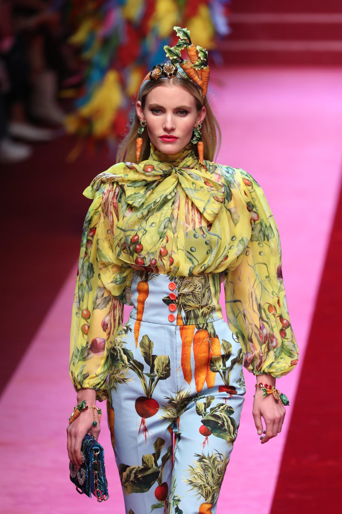 Dolce & Gabbana's Delicious Food-Themed Runway