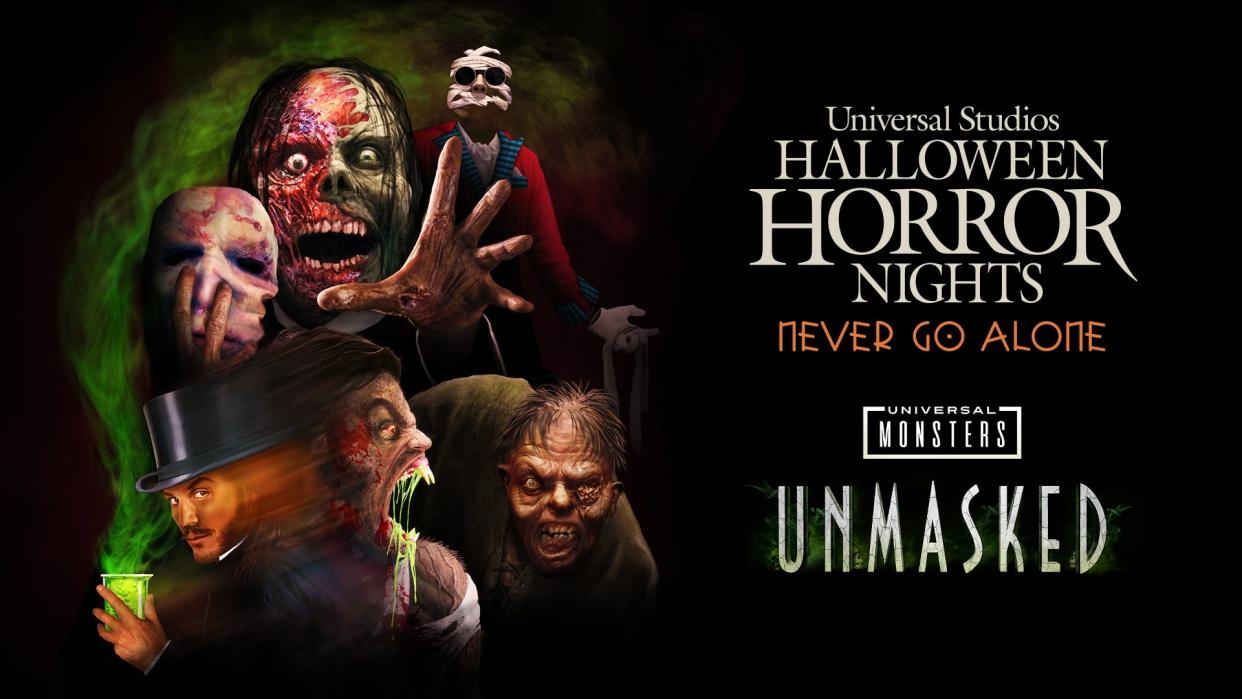 Guests will face notorious cinematic foes in Universal Monsters: Unmasked.