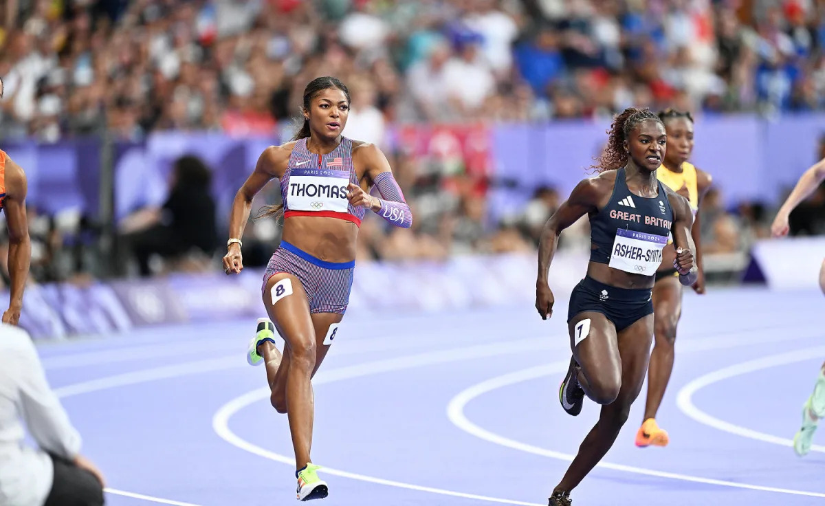 Olympic sprinter Gabby Thomas wins gold in the 200-meter race: What to know about her healthy routine