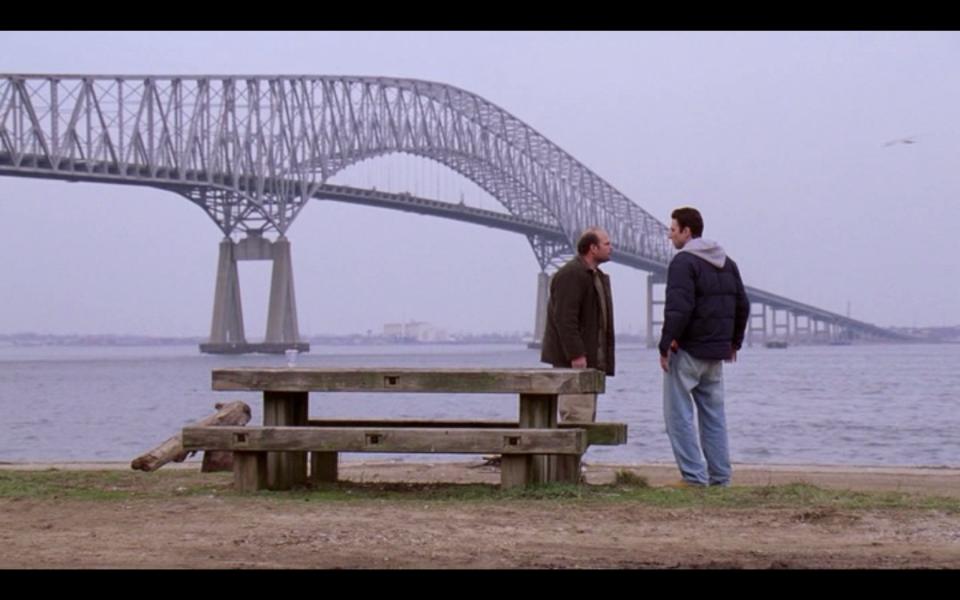 Die Brücke aus der HBO-Serie The Wire