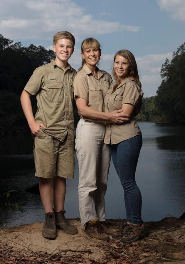 Terri, Bindi and Robert are coming back to TV with a new show. Source: Animal Planet