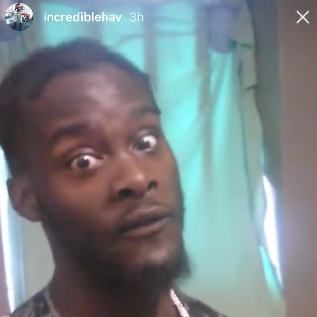 Ademola has been posting almost daily despite the Prison Service's promise to crackdown on illeagal mobile phones - Instagram