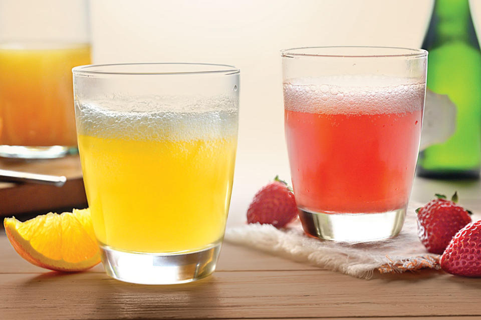 Cracker Barrel is now offering orange and strawberry mimosas.  (Cracker Barrel Old Country Store)