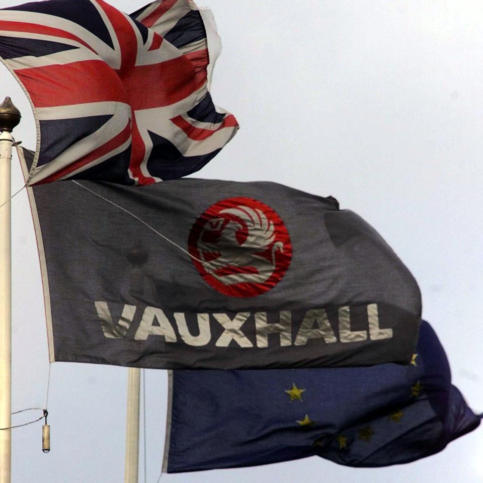 Vauxhall flag - Credit: PA