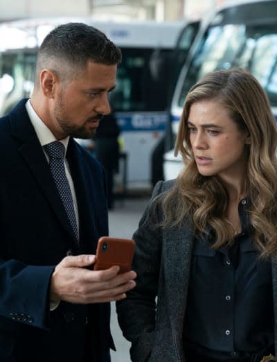 ‘Manifest’: J.R. Ramirez & Melissa Roxburgh - Credit: NBC