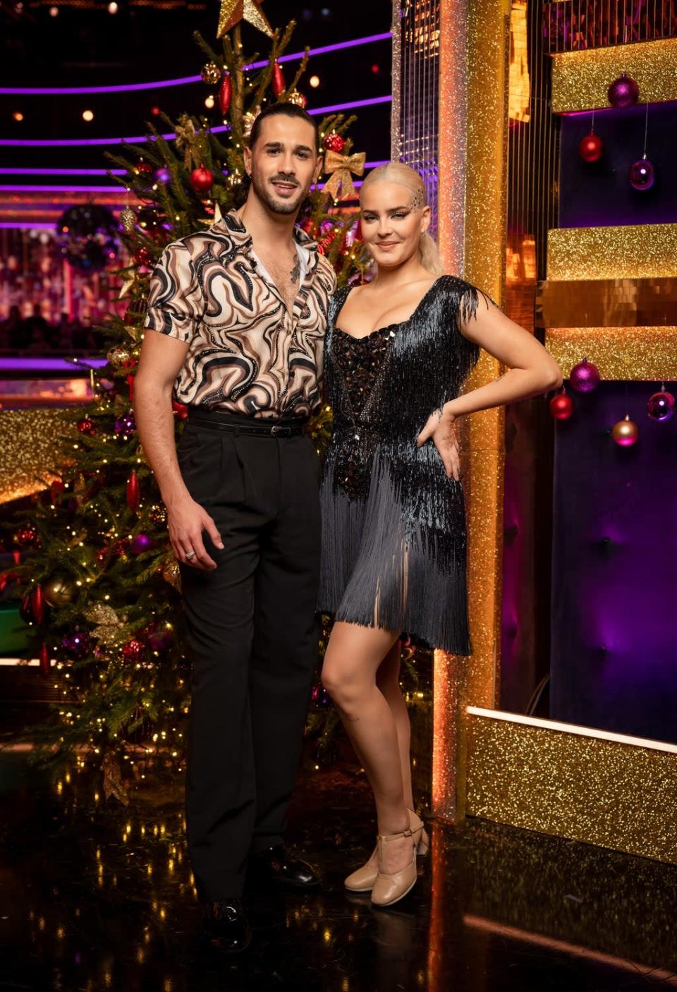 Anne Marie and her dance partner Graziano Di Prima were the winners of the Strictly Christmas special (BBC/PA) (PA Media)