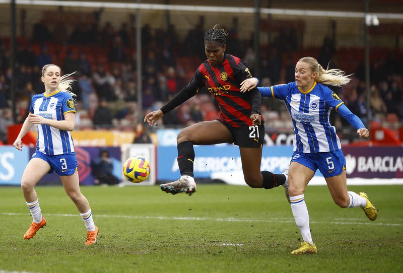 Women's Super League - Brighton & Hove Albion v Manchester City