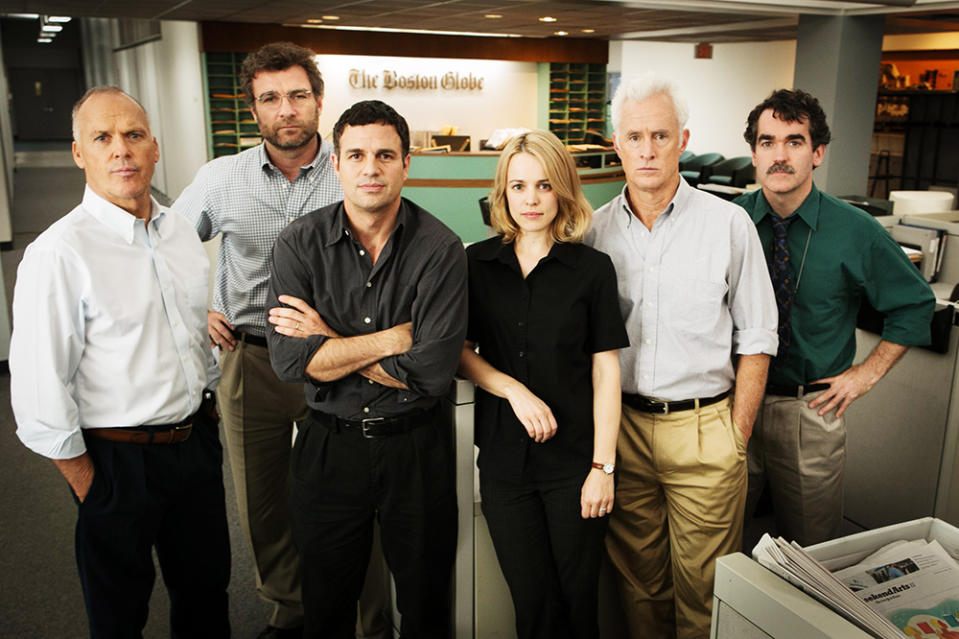 The cast of Spotlight