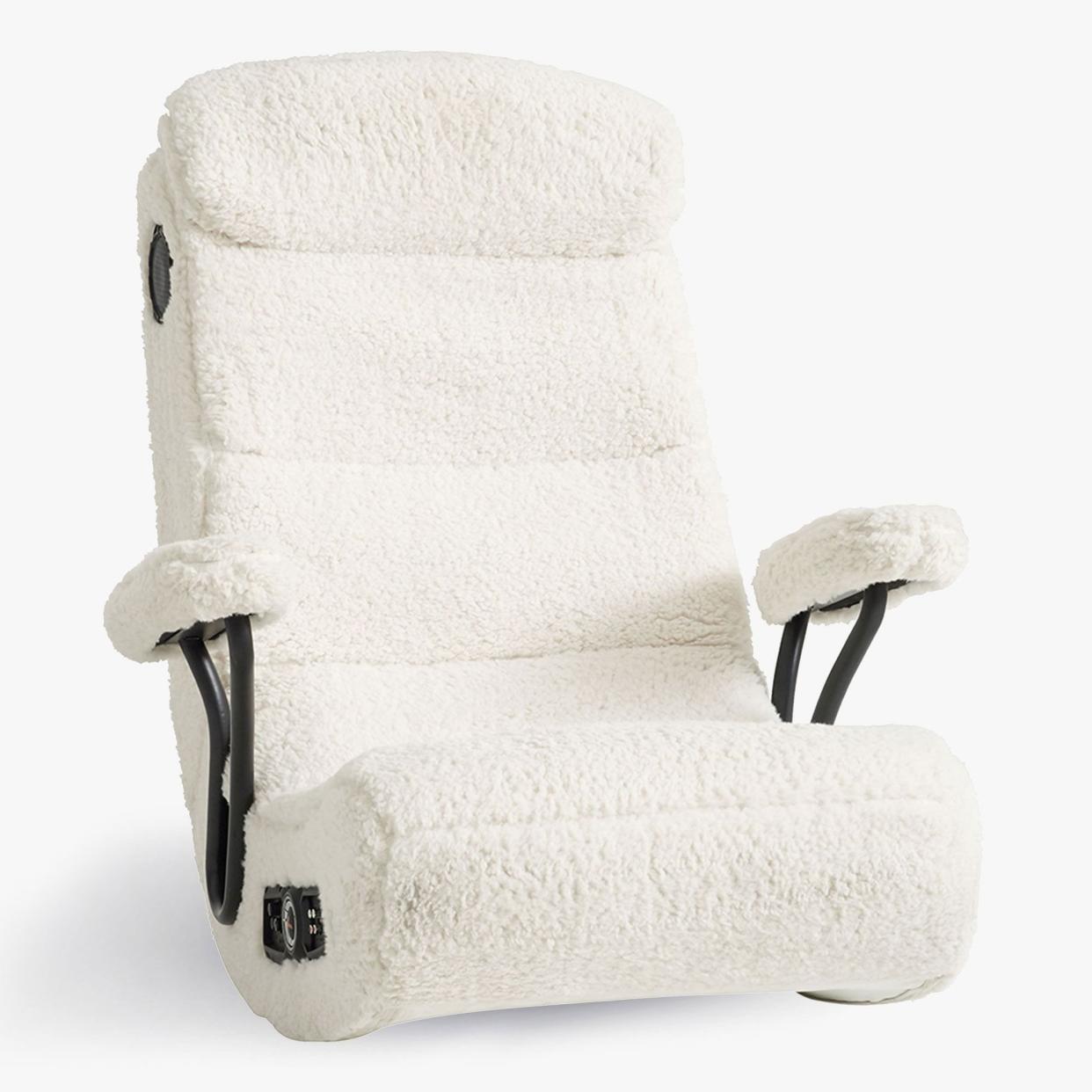 <p><a href="https://go.redirectingat.com?id=74968X1596630&url=https%3A%2F%2Fwww.pbteen.com%2Fproducts%2Fgot-game-chair-ivory-sherpa%2F&sref=https%3A%2F%2Fwww.cosmopolitan.com%2Flifestyle%2Fg61547238%2Fmost-comfortable-gaming-chair%2F" rel="nofollow noopener" target="_blank" data-ylk="slk:Shop Now;elm:context_link;itc:0;sec:content-canvas" class="link rapid-noclick-resp">Shop Now</a></p><p>Sherpa Ivory Gaming Chair</p><p>$399.00</p>