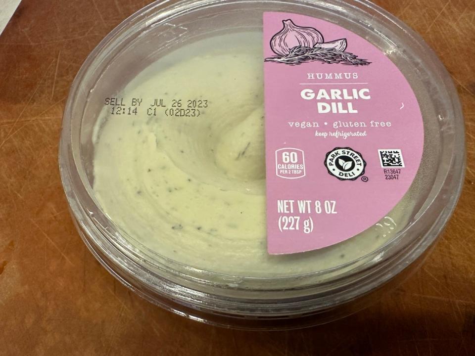 Aldi garlic and dill dip 