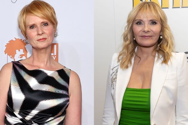 Cynthia Nixon Says ‘and Just Like That “felt Very Different” Without Kim Cattrall “youre Not 